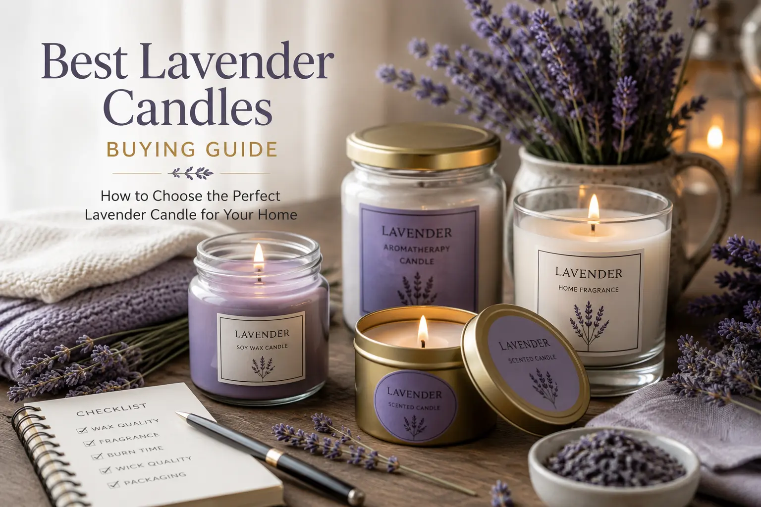 Best Lavender Scented Candles: How to Choose the Right One