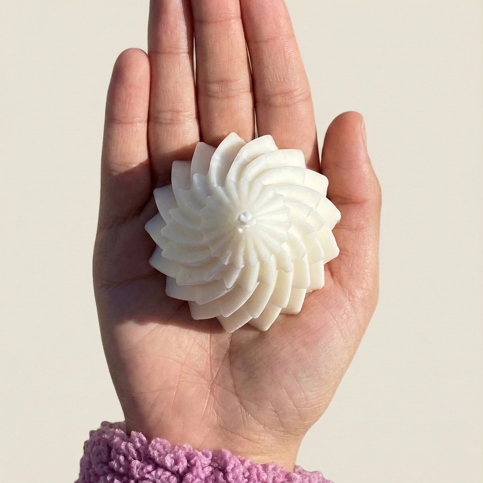 Christmas Tree Candle white